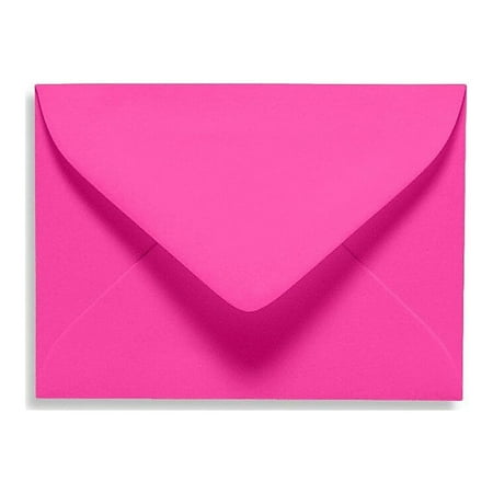 UPC: 0848614198641 | LUX 2 11/16 x 3 11/16 70lbs. #17 Mini Envelopes W/Glue Magenta Pink EXLEVC-10-50