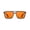 Black, variant on Night Ease Square Aviator Orange Sleep Glasses – Black Gunmetal