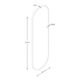 thumbnail image 3 of Espejo Hometrends Aluminio Cuerpo Entero Ovalado Dorado, 3 of 4
