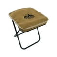 thumbnail image 3 of Taburete de camping plegable pequeña silla plegable para viajar jardinería senderismo Caqui, 3 of 8