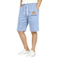 thumbnail image 2 of WRKEKC Boys Basketball Shorts Solid Color Breathable Mesh Lined Elastic Waist Performance Shorts for 1-12 Years, 2 of 7