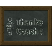 Small World Greetings Thanks Coach Greeting Cards 12 Count-Thank You Coach Card-Perfect for Any Sport-Blank Inside with Envelopes-5.5"x4.25" (A2 Size)-Basketball Football Soccer and more