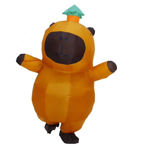 Inflatable Animal Costumes, Halloween Inflatable Outfits, Adult-Size Funny Inflatable Party Decorations (4.9-6.2 Feet)