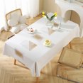 thumbnail image 1 of Nappe de Table à Manger Nappe Sans Rinçage Anti-Huile Imperméable Anti-Brûlure Luxe Léger Style PC Nappe en Tissu, 1 of 7