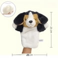 thumbnail image 3 of Lifelike Plush Dog Plush Hand Puppet Soft Animal Companion Character Play&Develop Toy for Show Theater, 3 of 4