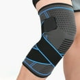 thumbnail image 3 of Knee Brace Support For Meniscus Tear Adjustable Strap Knee Sleeves For Sports Injury Recovery Men Women, 3 of 7