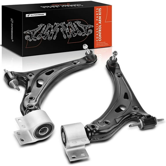A-Premium 2 x Front Lower Control Arm with Ball Joint Compatible with GMC Acadia 2017-2019 & Cadillac XT5 2017-2019
