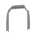 thumbnail image 2 of Holman Bulkhead Divider Wing 40669SH For Holman Bulkhead Models 4066X; Powder Coated; Steel; Grey, 2 of 2