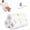 (A*3), variant on 50PCS Per Roll Reusable Cleaning Lazy Rags, Reusable Cleaning Lazy Rags Roll, Thick Washable Wet and Dry Dishwashing Cloths(white)
