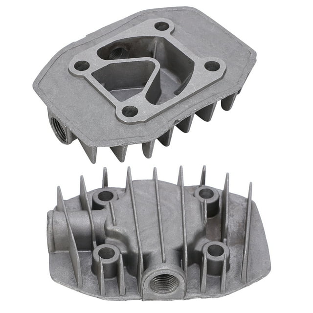 Cylinder Head, Non-Stick Knife Air Compressor Cylinder Head, Wear Resistance Strong Air Compressor For Twist Drill Bit Set