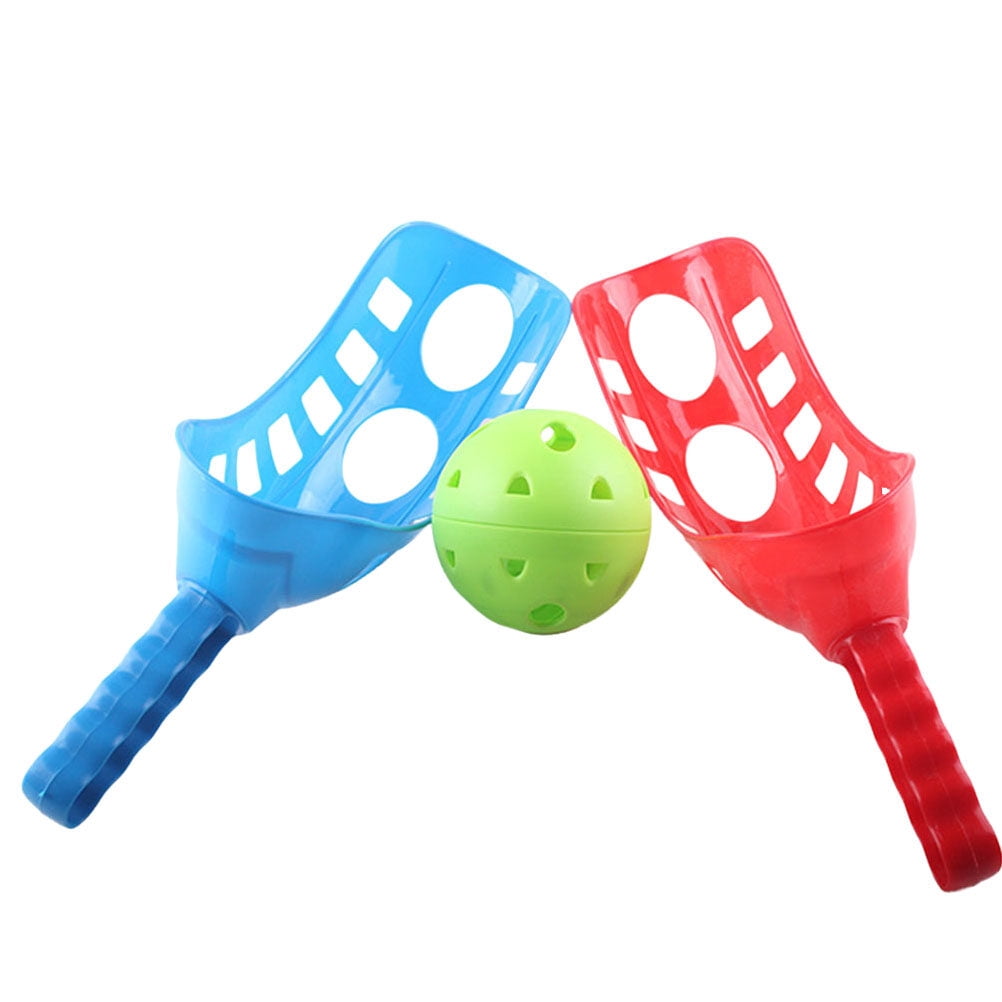 8-teiliges Paddle Catch Ball Set – Mit 4 Schlägern & 4 Bällen – Fördert Koordination & Macht Spaß