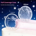 thumbnail image 2 of Lttoisl Clear PC Hard Protective Case for Paradise Console, Full Coverage Shockproof Gaming System Cover, Impact Resistant Shell for Handheld Device - Transparent Glitter Design, 2 of 8