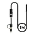 thumbnail image 1 of HD Endoscope Micro-Usb Type-c 3 in 1 Borescope 5.5mm Smartphone Camera Endoscoop 1M, 1 of 8