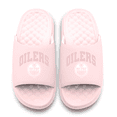 thumbnail image 2 of Unisex ISlide Pink Edmonton Oilers Tonal Pop Motive Slide Sandals, 2 of 5