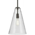 thumbnail image 2 of 42199NICS-Kichler Lighting-Everly - 1 Light Pendant-15.25 Inches Tall and 10.25 Inches Wide-Brushed Nickel Finish-Clear Seeded Glass Color, 2 of 7
