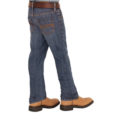 Cody James Boys' Dark Wash Slim Straight Equalizer Jeans Dark Wash 8 REG