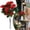 Red, variant on Artificial Azalea Bouquet, Each Bouquet Contains 7 Stems, Lifelike Plastic Flowers, Handheld Floral Arrangement, Suitable For Weddings, Bridesmaids, Home Decor, And Table Centerpieces