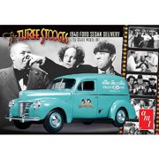 UPC 849398000007 product image for Round 2 The Three Stooges: 1940 Ford Sedan Delivery 1:25 Scale Model Kit Multi-C | upcitemdb.com