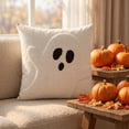 thumbnail image 5 of WWG Halloween Pillow Cover, Decorative Throw Pillowcase, Soft Polyester, 18x18 Inch, Festive Holiday Decor for Couch Sofa Bed, Quality Stitching, Easy to Display, 5 of 6