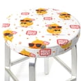 thumbnail image 6 of Cauagu Cute Duck Print Round Stool Covers,Seat Cushion for Round Bar Stool Chair Seat Cover for Bar Round Chair Fits for 12/13/14in Bar Stool Cushion, 6 of 7