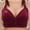 01 Wine, variant on Hicidod Push Up Bras for Women Comfortable Seamless Full Coverage Bra Wireless Soft Support Regular And Plus Size Womens Bras