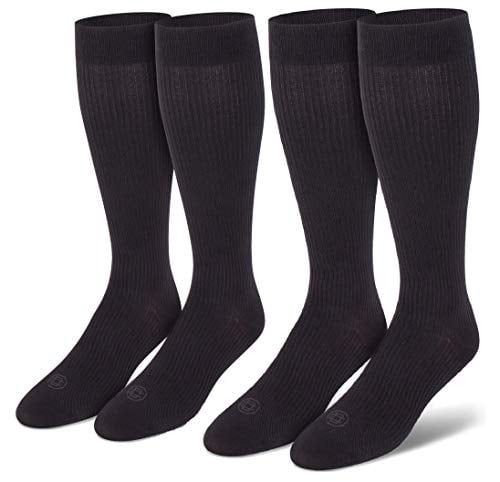 Doctor's Choice Men's Graduated Compression Socks, 8-15 Mmhg, Over The ...