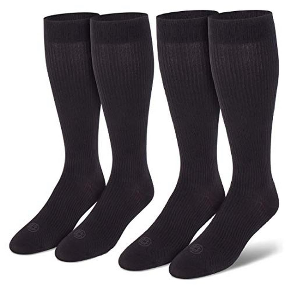 Doctor's Choice Men's Graduated Compression Socks, 8-15 mmhg, Over the ...