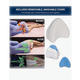 thumbnail image 4 of Almohada Xtellar Descanso Ortopedica Ergonomica Piernas Memory Foam, 4 of 4
