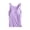 Light Purple, variant on SGMVNU Tank Tops for Women with Built in Bra Women Sleeveless Shirt Casual U Neck Sleeveless Top Basic Layering Camis Shirts(Beige, 3XL)