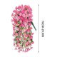 thumbnail image 3 of Plantas Artificiales Colgantes con Flores - Impermeables Resistentes Al Viento con Flores, Rosa MNFD, 3 of 5