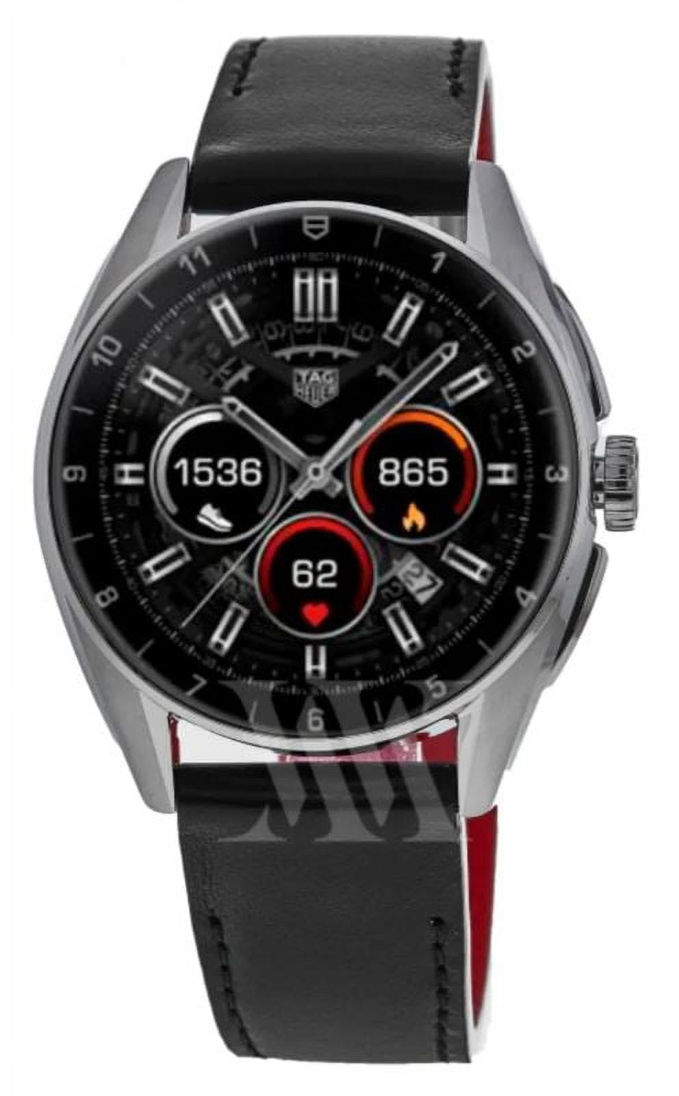 TAG Heuer Connected Calibre E4 Rubber Mens Watch - Walmart.com