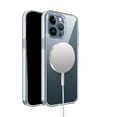 thumbnail image 2 of For iPhone 11 (XI6.1) TRUE Transparent (Magnetic Circle) Shockproof Hybrid - Clear, 2 of 5