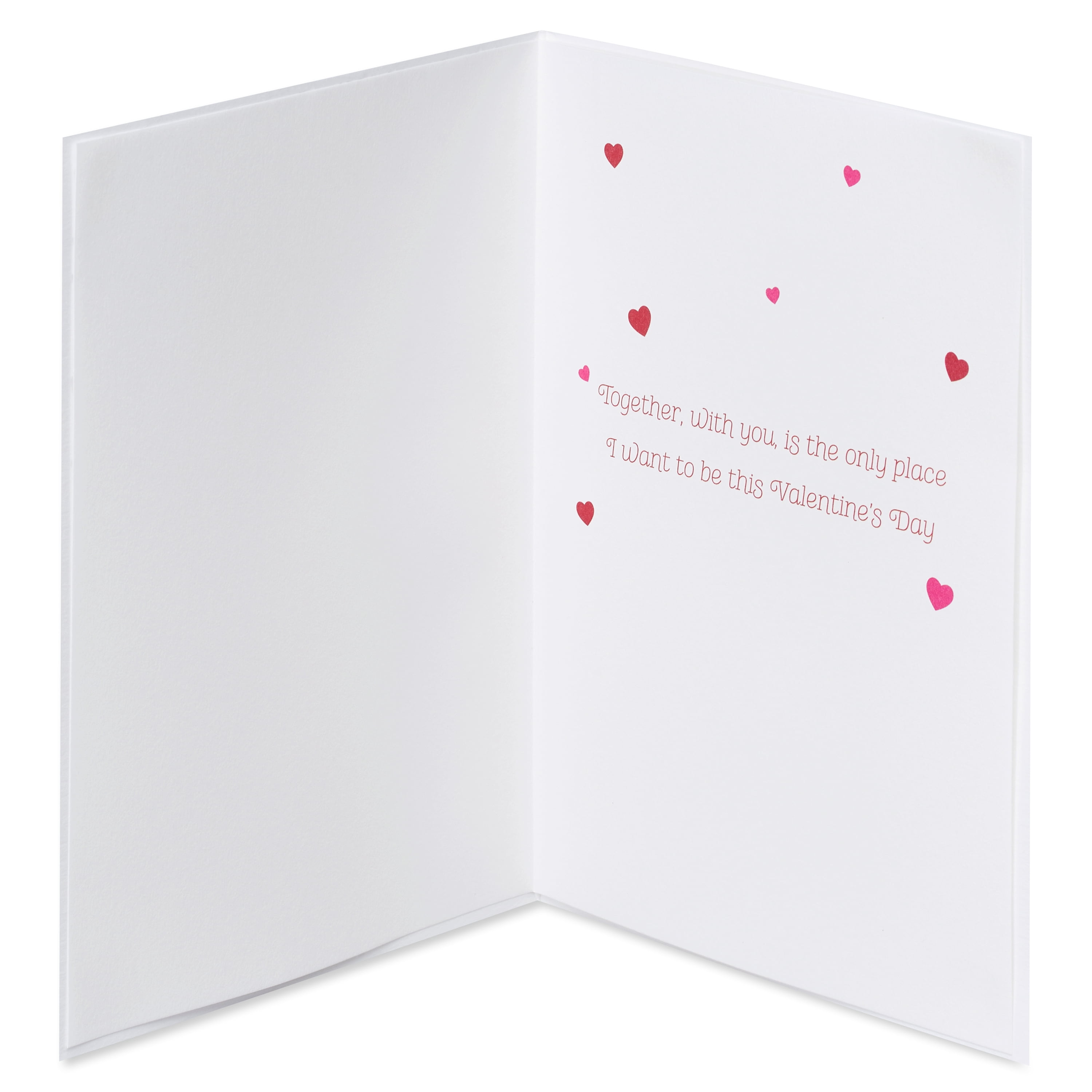 American Greetings Valentine's Day Card (Champagne Hearts)