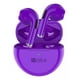thumbnail image 1 of Audífonos In-ear Inalámbricos 1hora Aut119 Negro Color Violeta Luz Verde Lima, 1 of 1