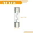 thumbnail image 5 of Unique Bargains 10 Pcs 0.39x1.50 Inch 40A Universal AGU Glass Fuse - Car - Tube Metal Silver Tone, 5 of 6