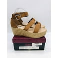 thumbnail image 1 of Refresh Women's Melrose Strappy Espadrille Wedge Sandal Tan US 8M, 1 of 11