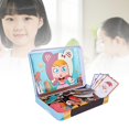 thumbnail image 2 of Rompecabezas magnéticos de 5 tipos para niños, tablero magnético, bloques de construcción con imanes de imaginación para niños pequeños, niños y niñas, rompecabezas de juguete. Expresión, 2 of 7