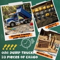 thumbnail image 4 of YCFUN Dump Truck Toy for Kids, Transport Car Carrier Truck Toy with Lights, Sounds & Tilting Bed, Birthday Gift for Boys Girls Ages 3+, 4 of 7