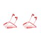 thumbnail image 4 of Monstrate Auriculares colgantes para el cuello Auriculares inalámbricos Collar flexible Deportes a prueba de agua Correr Auriculares con Rojo 2Conjunto, 4 of 6