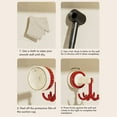 thumbnail image 3 of Gancho Para Utensilios Con Ventosa, Gancho Plegable Giratorio De 360 ​​​​grados, Organizador De Cocina Compacto Y Resistente Con 6 Garras, Solución Para Colgar Sin, 3 of 7