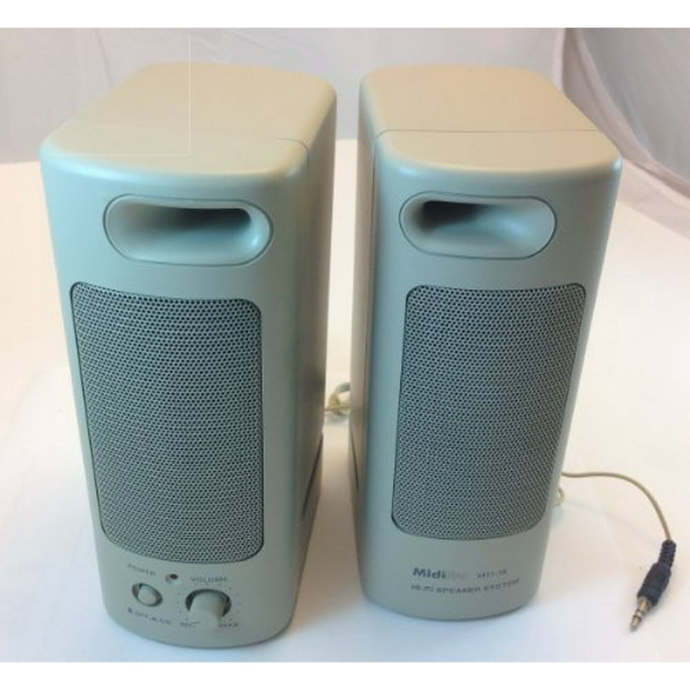 Multi-Media Amplified Speakers for Computer, Portable for MP3 Player ...
