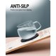 thumbnail image 4 of Posavasos para bebidas, posavasos para bebidas absorbentes con soporte, juego de 6 posavasos de silicona suave, posavasos para mesa de café de 4 pulgadas, gran regalo para cumpleaños,, 4 of 6