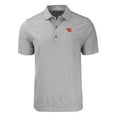 thumbnail image 2 of Men's Cutter & Buck  Heather Gray Dayton Flyers Big & Tall Forge Eco Stripe Stretch Recycled Polo, 2 of 3