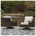 thumbnail image 2 of Signature Design by Ashley Transitional Wicker-Rattan Patio Chair in Mahogany, 2 of 4