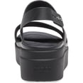 thumbnail image 6 of Crocs Women's Brooklyn Low Wedges Platform Sandals, 6 of 6
