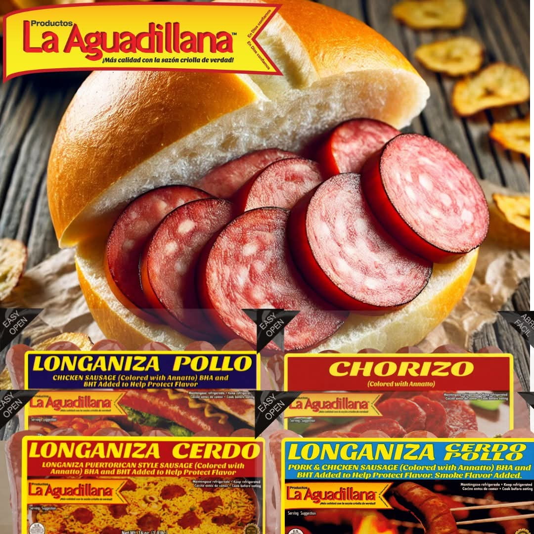 Aguadilliana Chicken Longaniza 1lb