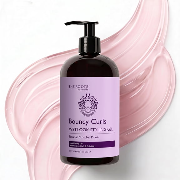 Bouncy Curls Wet-Look Styling Gel, 16 oz
