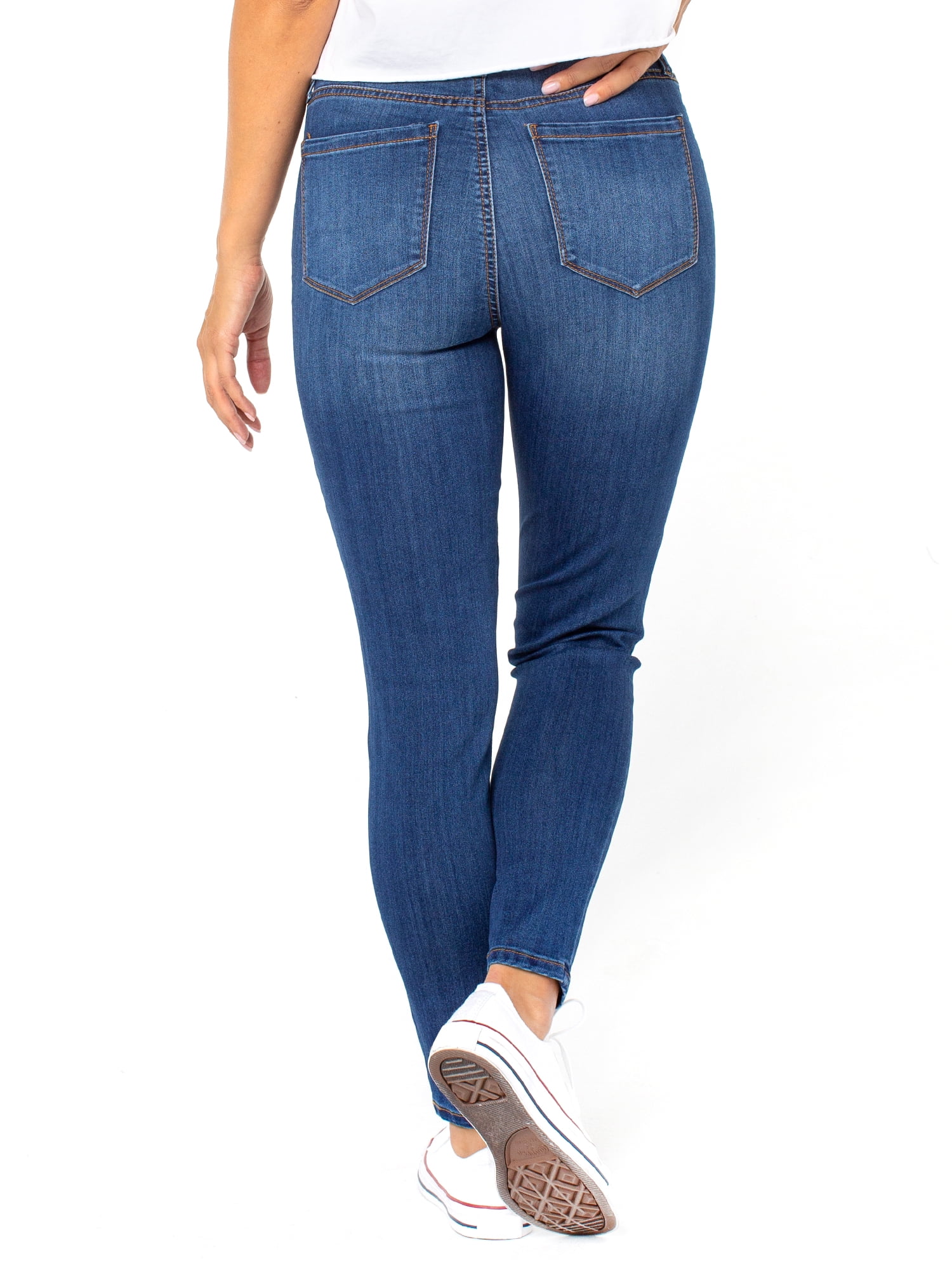 Celebrity Pink Women s Juniors Curvy Mid Rise Ankle Skinny 27
