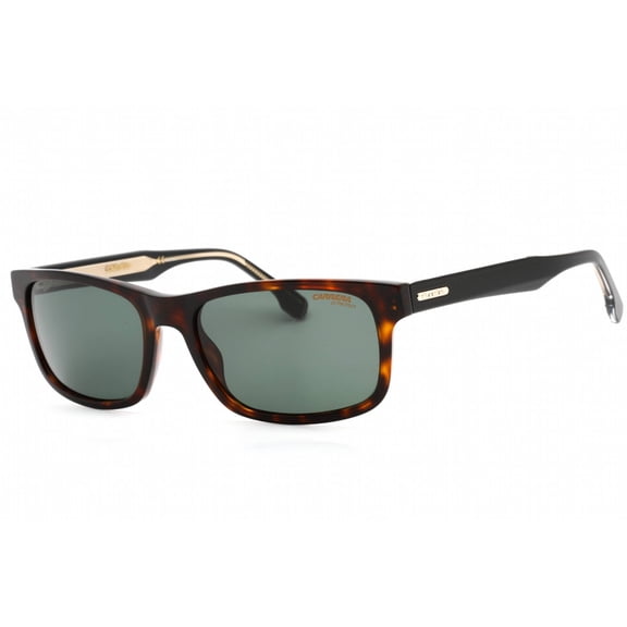 Carrera Green Rectangular Men's Sunglasses CARRERA 299/S 0086/QT 57