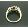 thumbnail image 2 of 2Ct Round Cut Simulated Diamond Women's Engagement Gift Ring 14K Yellow Gold Plated, 2 of 3